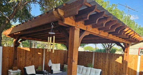 Big Kahuna PLUS Covered Pergola Kit