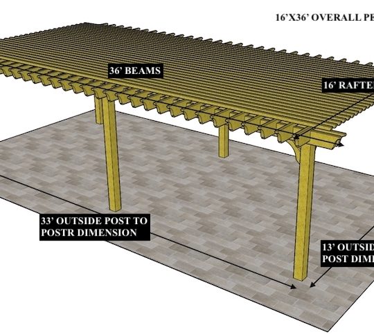 Antonia 16'x36' Custom Free-standing Big Kahuna - Image 1