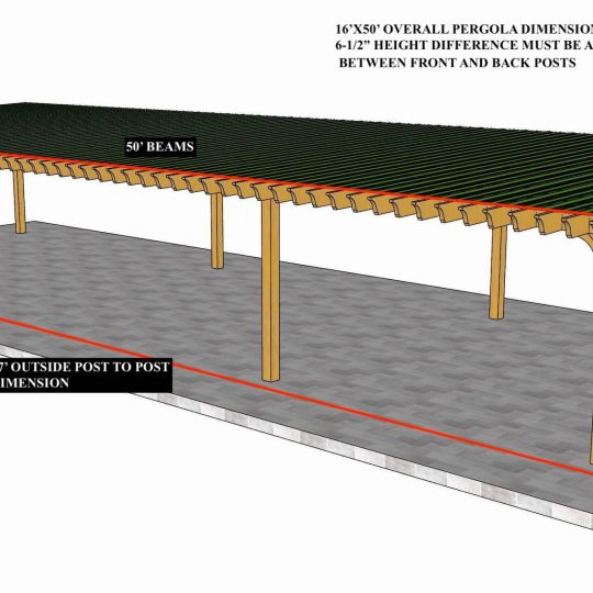 Antonia 16'x50' Custom Freestanding Big Kahuna PLUS - Image 1