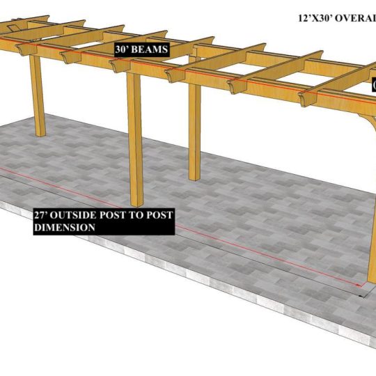 JT 12'X30' Custom Freestanding Melbourne - Image 1
