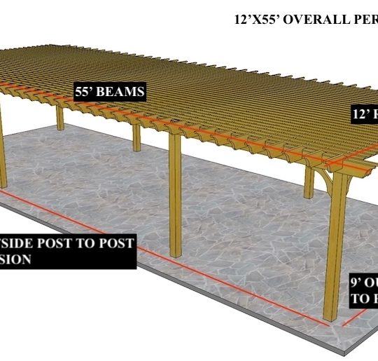 Corrie Watson 12'x55' Custom Big Kahuna Solar-Ready - Image 1