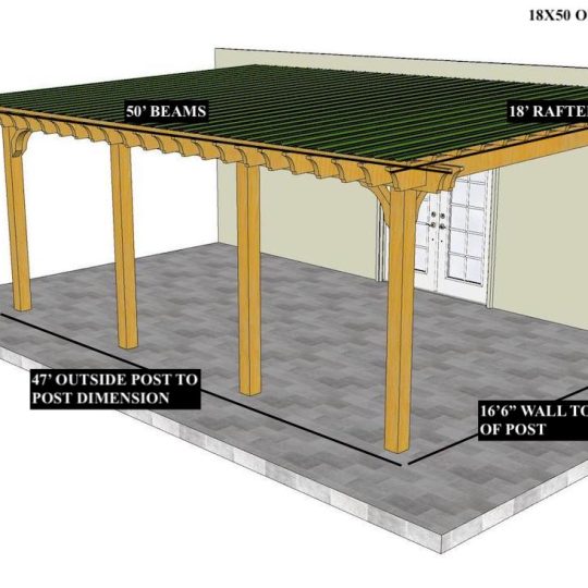 James Arneson 18'x50' Custom Attached Big Kahuna PLUS - Image 1