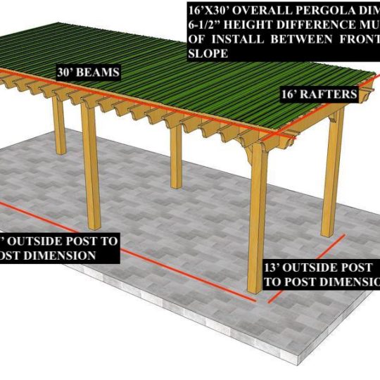 Jessica Rennie 16'x30' Custom Freestanding Big Kahuna PLUS - Image 1
