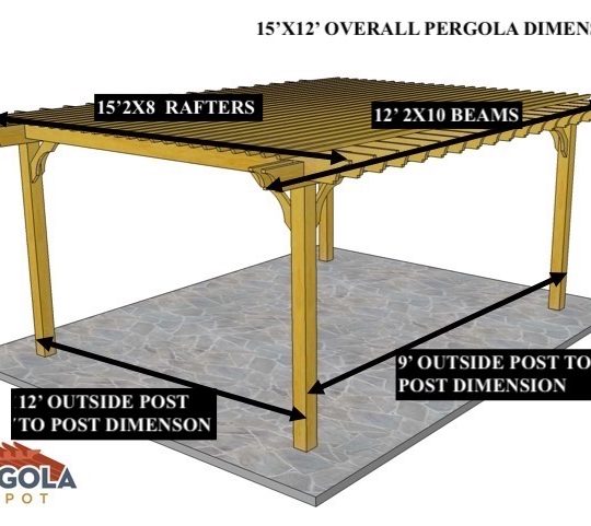 Kyle Roberts 15'x12' Freestanding Custom Big Kahuna Solar-Ready - Image 1