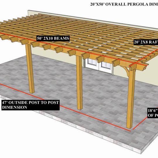 Michael Mayhugh 20'x50' Custom Attached Big Kahuna Solar-Ready - Image 1