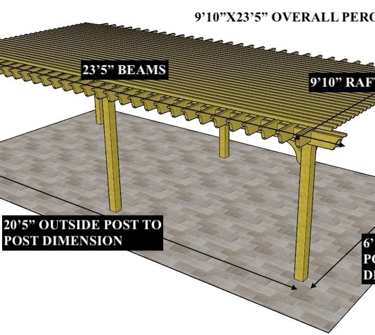 Wesley Horadam 9'10" x 23'5" Custom Free-standing Big Kahuna - Image 1