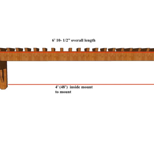 Eric Holland 6' 10 1/2" Custom Visor - Image 1