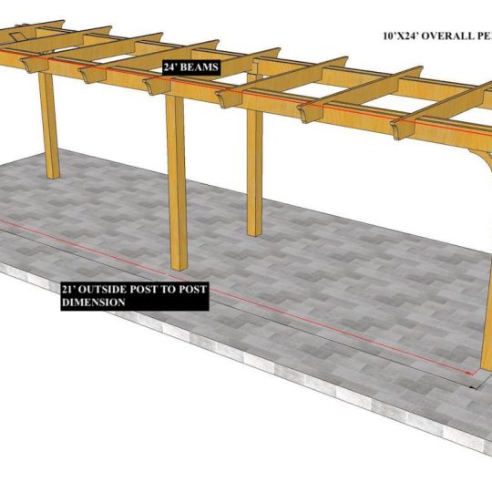 Glenn Nolt 10'x24' Custom Freestanding Melbourne - Image 1