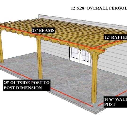 Grant Stuart 12'X28' Custom Attached Sombrero - Image 1