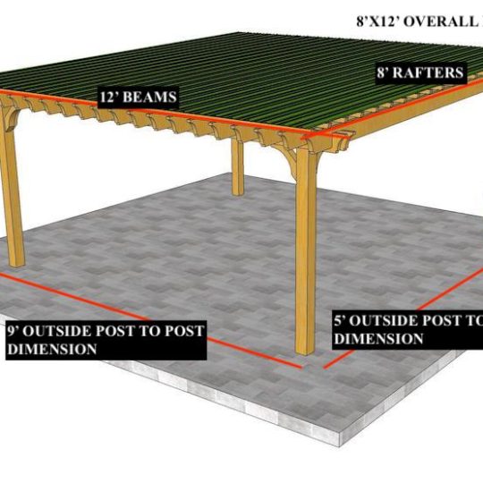 Tim Hanna 8'x12' Custom Free-standing Big Kahuna PLUS - Image 1