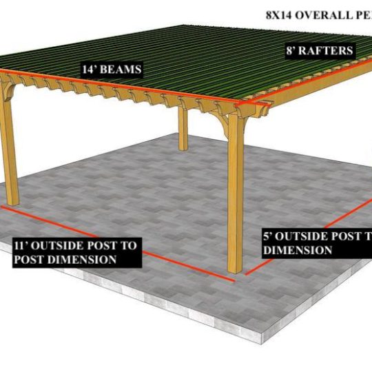 Tim Hanna 8'x14' Custom Free-standing Big Kahuna PLUS - Image 1