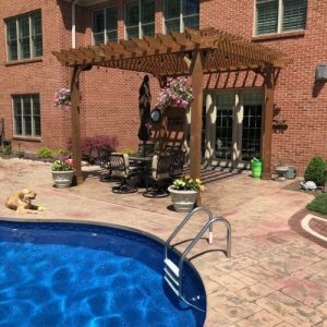 benefits of a pergola by pool