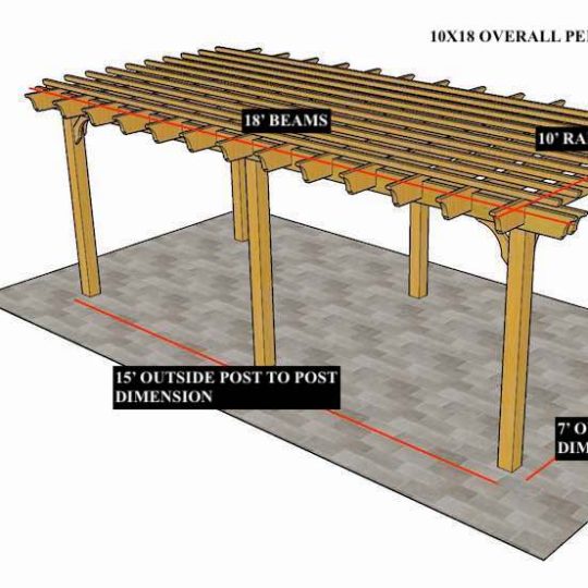 Manuel 10'x18'  Custom Freestanding Sombrero Lite - Image 1