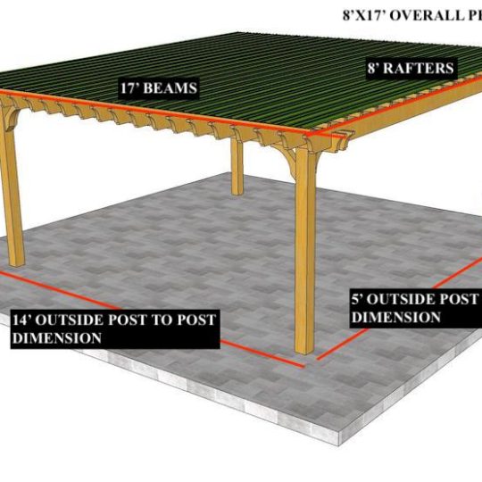 Betty Lawson Richardson 8'x17' Custom Freestanding Big Kahuna PLUS - Image 1