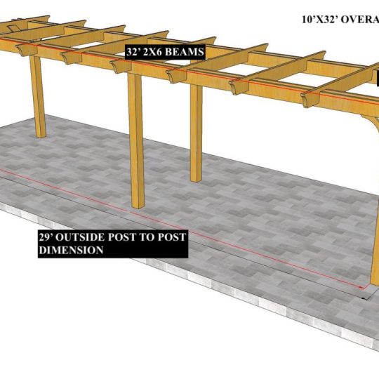 LAURA RENCHER 10'X32' Freestanding Melbourne LITE - Image 1