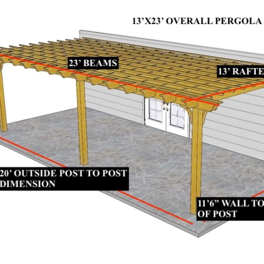 Lou Lazarte 13'X23'  Custom Attached Sombrero - Image 1