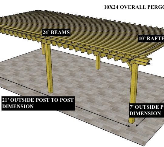 Michael Hankinson 10'X24' Custom Freestanding Big Kahuna - Image 1