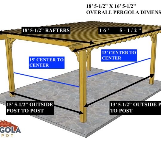 Shannon Feeley 18' 5-1/2" x 16' 5-1/2"  Custom Freestanding Big Kahuna - Image 1