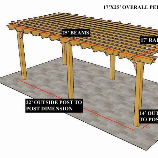 Anthony Robinson 17'x25' Custom Freestanding Sombrero - Image 1