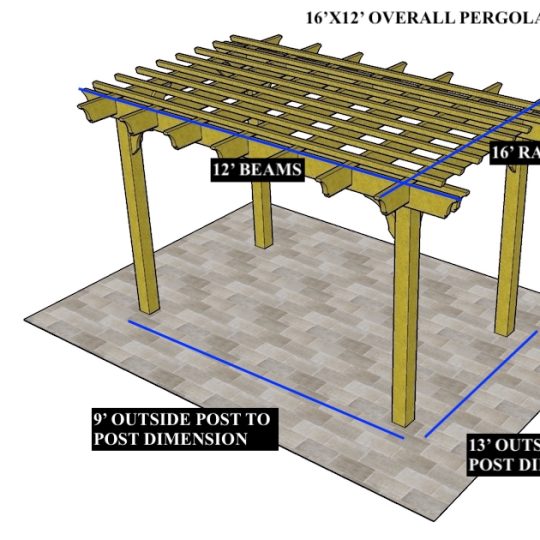 Michael Hannah 16'X12'  Custom Freestanding Sombrero - Image 1