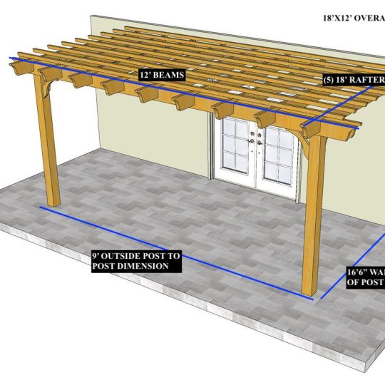 Nathan Simmons 18'X12' Custom Attached Sombrero - Image 1
