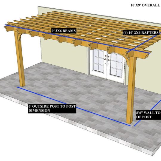 Rusty Willis 10'x9' Custom Attached Sombrero Lite - Image 1