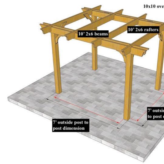Curtis T 10'x10' Custom Freestanding Melbourne Lite - Image 1