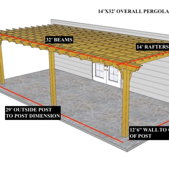 Andy D 14'x32'  Custom Attached Sombrero - Image 1