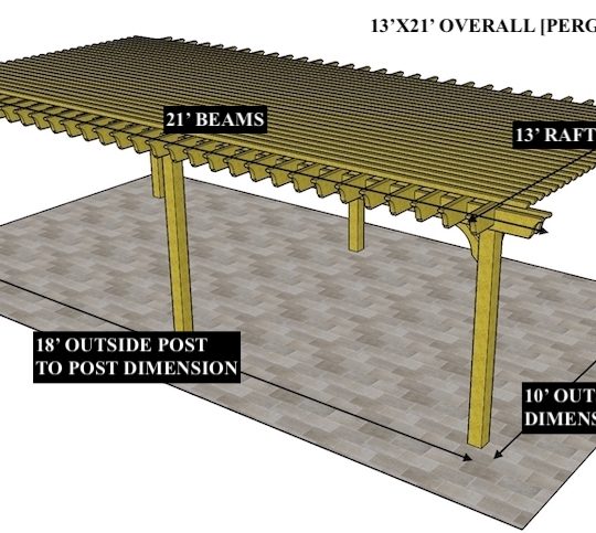 Catherine C 13'x21' Custom Freestanding Big Kahuna - Image 1