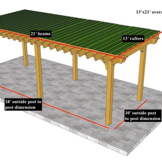 C Cluff 13'x21' Custom Freestanding Big Kahuna PLUS - Image 1