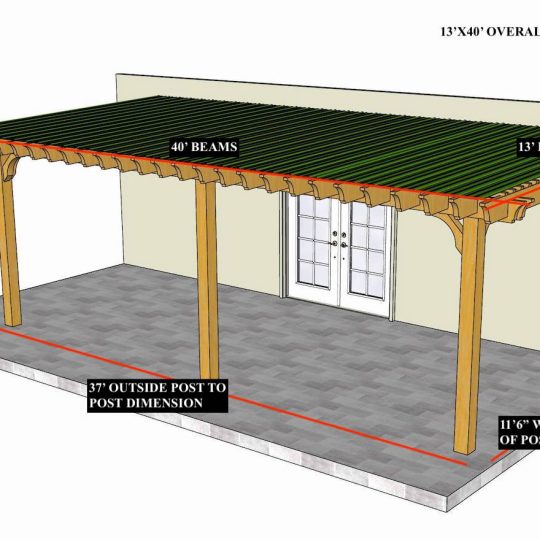 Daniel S 13'x40' Custom Attached Big Kahuna PLUS - Image 1