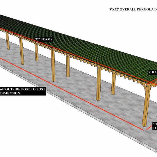Dave M 8'x72' Freestanding Big Kahuna PLUS - Image 1