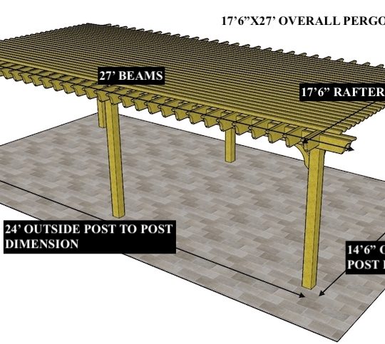 Jeremy C 17'6"x27' Custom Freestanding Big Kahuna - Image 1