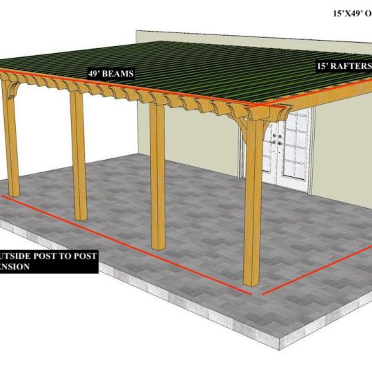 Joji 15'x49'- Attached Big Kahuna PLUS - Image 1