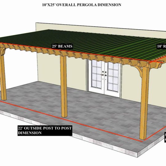 Preston W 10'x25' Custom Attached Big Kahuna PLUS - Image 1