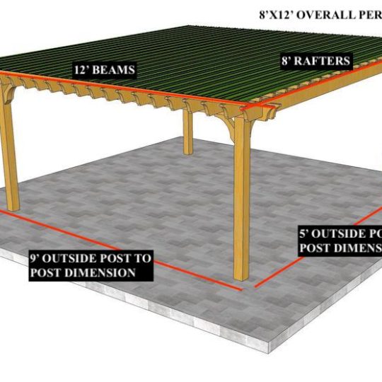 Ron K 8'x12' Freestanding Big Kahuna PLUS - Image 1