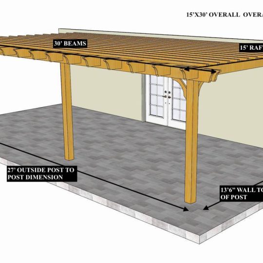 Ruby 15'x30' Custom Attached Big Kahuna - Image 1