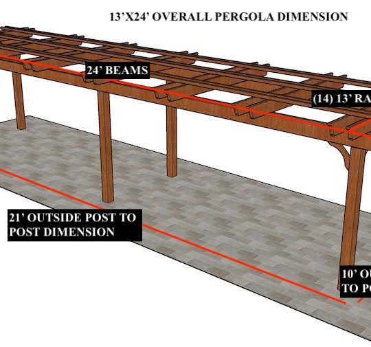 Sam V  13'x24' Custom Freestanding Fedora - Image 1