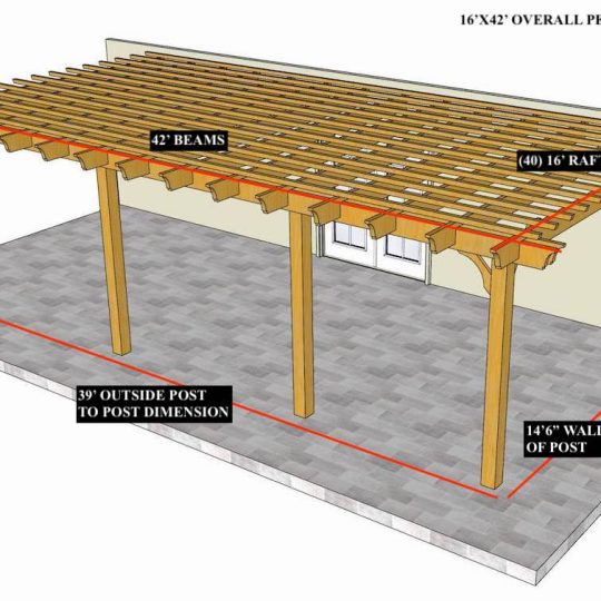 Syed W 16'x42' Custom Attached Big Kahuna - Image 1