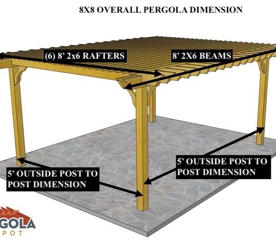 Ulf L 8'x8'  Custom Freestanding Big Kahuna Lite - Image 1