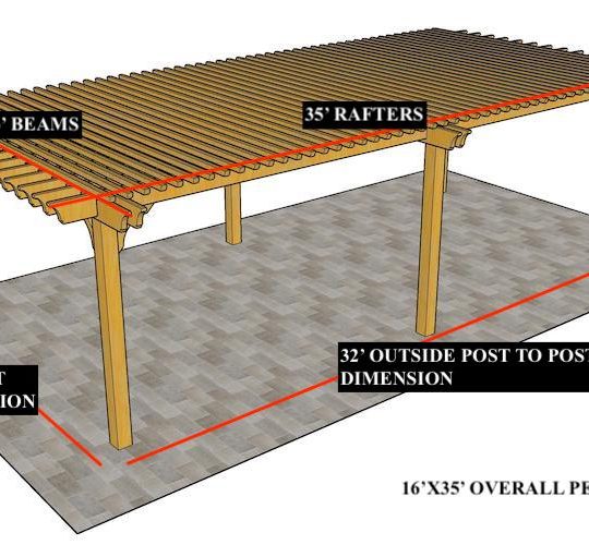 Yan Z 35'X16' Custom Freestanding Big Kahuna - Image 1