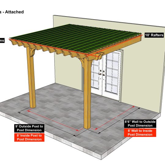 Claudia Z 10'x12' Custom Attached Big Kahuna PLUS - Image 1