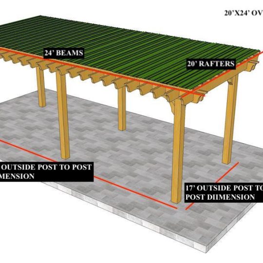 Brett M 20'x24' Custom Freestanding Big Kahuna PLUS - Image 1