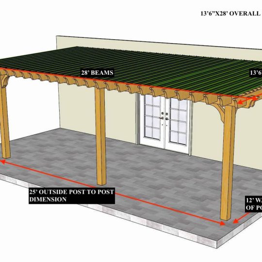 Brian 13'6"x28' Custom Attached Big Kahuna PLUS - Image 1