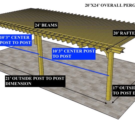 Denis J 20'X24' Custom Freestanding Big Kahuna - Image 1