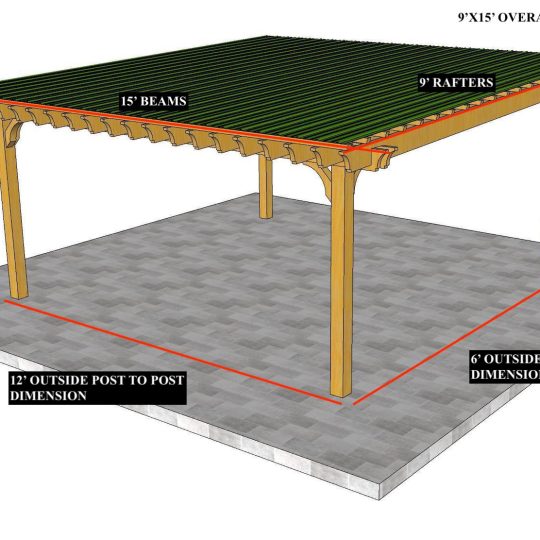 Destiny R 9'x15' Custom Freestanding Big Kahuna PLUS - Image 1