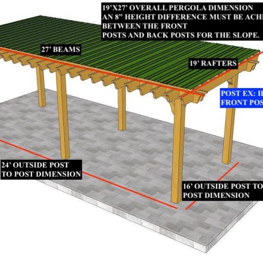 Jim C 19'x27' Custom Freestanding Big Kahuna Plus (NO ROOF) - Image 1