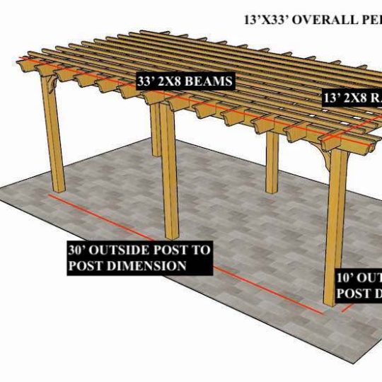RICK M 13'X33' Custom Freestanding Sombrero - Image 1