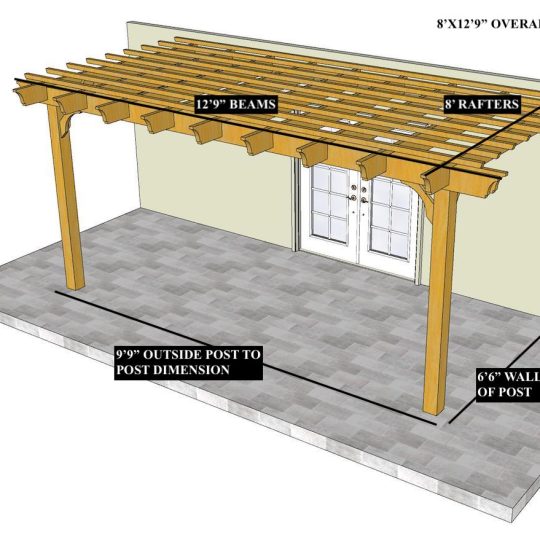 Steve 8'x12'9" Custom Attached Melbourne - Image 1