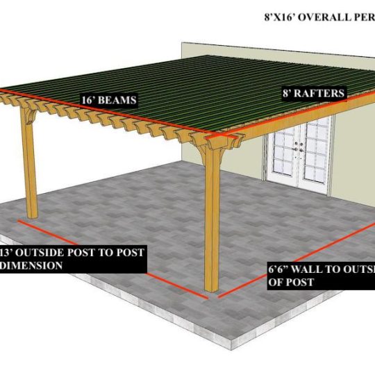 Steve C 8'x16' Custom Attached Big Kahuna PLUS - Image 1